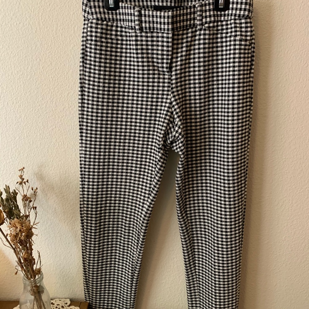 checkered pants